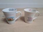 2 Drinkbekers Forever Friends & Me to you beer, Ophalen of Verzenden, Zo goed als nieuw, Overige stijlen, Kop(pen) en/of Schotel(s)