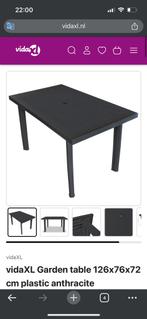 Tuintafel met 6 stoelen Garden table with 6 chairs, Ophalen, Gebruikt, Rond