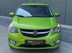 Opel KARL 1.0 Kiwi Leder Stuur&stoel Verwarming Cruise clima, Voorwielaandrijving, 839 kg, Gebruikt, Leder en Stof