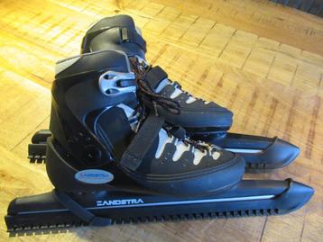 ALS NIEUW Zandstra mt 43 Semi Soft Schaatsen Combinoren 1392 beschikbaar voor biedingen