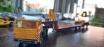 Henschel Truck met Dieplader - Vintage Speelgoed, Gebruikt, 1:50 of kleiner, Truck, Ophalen