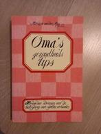 Oma's gezondheidstips boek, Ophalen of Verzenden, Zo goed als nieuw