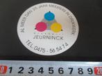 sticker Stevensweert Drukkerij JEURNINCK, Verzamelen, Ophalen, Zo goed als nieuw