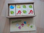Houten domino, Kinderen en Baby's, Speelgoed | Houten speelgoed, Ophalen of Verzenden, Gebruikt, Overige typen