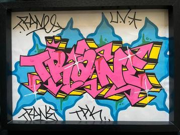 Trane U.V. TPK Graffiti Kunstwerk beschikbaar voor biedingen