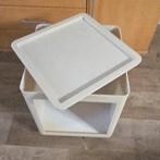 bijzettafel kubus Italiaans design Valetto Quadro Vintage, Gebruikt, Retro Vintage, Vierkant, Ophalen