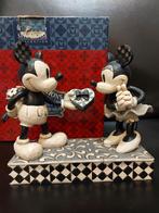 Jim Shore Disney Traditions Minnie en Mickey Mouse 1ste seri, Verzamelen, Ophalen, Mickey Mouse, Zo goed als nieuw, Beeldje of Figuurtje