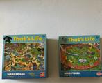 2 That’s life puzzels, Ophalen, 500 t/m 1500 stukjes, Zo goed als nieuw