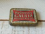 Antiek blik  "Pastilles Gaulia Menthe et Réglisse". , Ophalen of Verzenden, Gebruikt, Overige, Overige merken