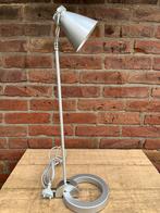 Massive tafellamp bureaulamp grijs, Huis en Inrichting, Lampen | Tafellampen, Ophalen of Verzenden