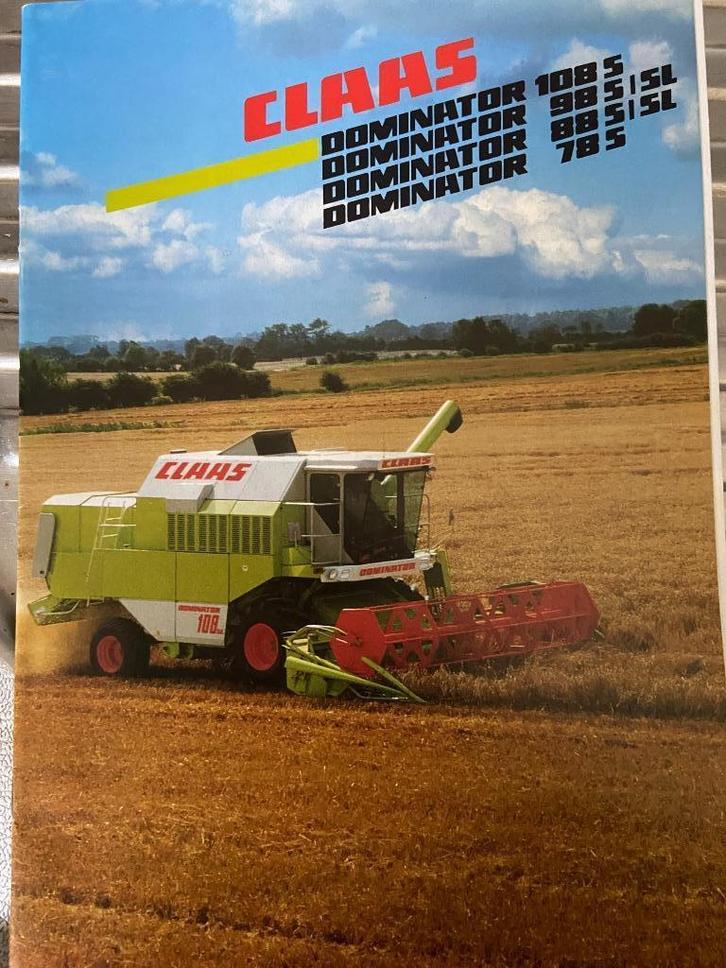 Werktuigfolders, Boeken, Catalogussen en Folders, Zo goed als nieuw, Folder, Ophalen of Verzenden