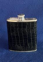 heupfles hipflask zakflacon zakfles platvink rvs-krokoprint, Ophalen