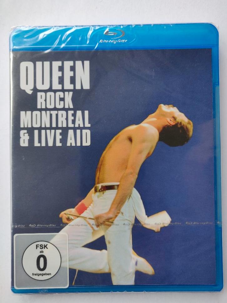 Queen Rock Montreal & Live Aid Blu-ray Freddie Mercury SEAL, Cd's en Dvd's, Blu-ray, Nieuw in verpakking, Muziek en Concerten