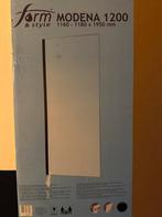 Douchewand glas 90x1950 zwart profiel 50,-, Huis en Inrichting, Ophalen, Overige typen, 50 tot 100 cm, Zo goed als nieuw