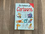 Nieuw  boek “ zo teken je cartoons”, Nieuw, Ophalen of Verzenden, Tekenen en Schilderen, Geschikt voor kinderen