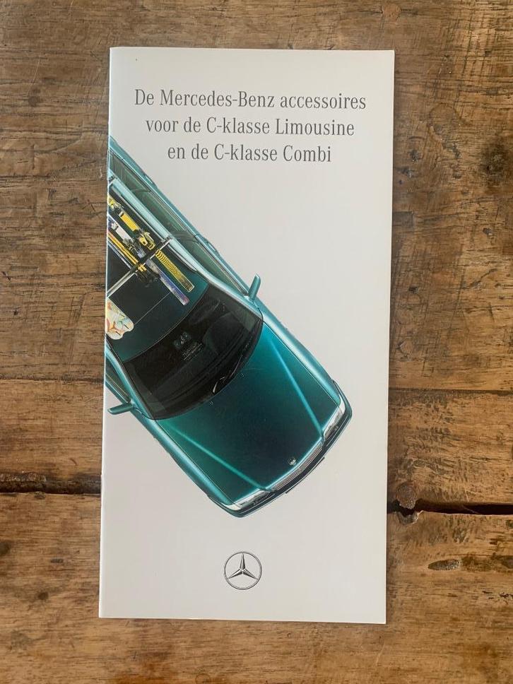 Folder brochure Mercedes-Benz C-klasse W202 Accessoires 1997, Boeken, Auto's | Folders en Tijdschriften, Nieuw, Mercedes, Ophalen of Verzenden