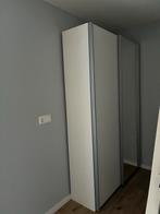 Schuifdeurkast met spiegel - Nette staat!, Ophalen, Kunststof, Gebruikt, 100 tot 150 cm