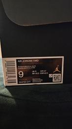 Air Jordan 1 MID maat 42,5 Black Hyper-Royal White, Ophalen of Verzenden, Zo goed als nieuw