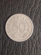 50 Reichspfennig 1944 F met HK zeldzaam, Duitsland, Ophalen of Verzenden, Losse munt