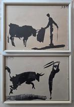 Picasso. Twee litho's/prenten. Toros Y Toreros. 1959., Ophalen of Verzenden