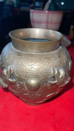 Antieke Brons Chinese vaas, Antiek en Kunst, Antiek | Tin, Ophalen of Verzenden