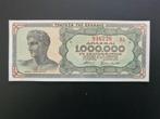 Griekenland 1 million drachma 1944 Pr biljet., Postzegels en Munten, Bankbiljetten | Europa | Niet-Eurobiljetten, Ophalen of Verzenden