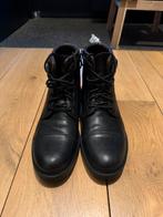 Genuine Leather Black Boots – Size41- Very Good Condition, Kleding | Heren, Ophalen, Zo goed als nieuw, Zwart, Boots