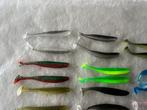 adv 239 / NIEUW set 24 dropshot shads 9cm, Ophalen of Verzenden, Nieuw, Overige typen