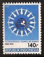 Indonesie Zonnebloem nr 1334 postfris 1988, Postzegels en Munten, Postzegels | Azië, Zuidoost-Azië, Ophalen of Verzenden, Postfris