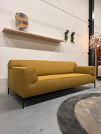 2 Nieuw Design on Stock Bloq 3 & 2,5 zits Bank Amaro Geel, 75 tot 100 cm, Ophalen of Verzenden, Rechte bank, Stof