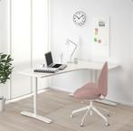 Ikea Bekant bureau wit, 160x110cm, Huis en Inrichting, Bureaus, Ophalen, Gebruikt