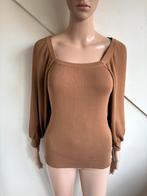 Studio Anneloes dunne trui of top maat S bruin camel, Kleding | Dames, Studio Anneloes, Bruin, Ophalen of Verzenden, Zo goed als nieuw