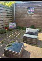 Loungset tuin & balkon nieuw (3 bankjes), 3 zitplaatsen, Nieuw, Ophalen of Verzenden, Loungeset