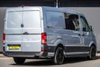 Volkswagen Crafter L3H2 | 177Pk Aut. | Dubbele Cabine | Nieu, Auto's, 12 maanden, Stof, Gebruikt, Zwart