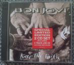 Bon Jovi - Keep The Faith (2CD) limited edition met poster, Ophalen of Verzenden