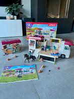 Schleich 42619 - paarden vrachtwagen, Ophalen of Verzenden, Zo goed als nieuw