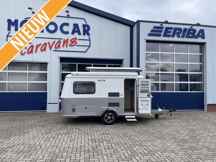 Eriba Touring 420 Urban, Caravans en Kamperen, Caravans, tot en met 2, 750 - 1000 kg, Standaardzit, Eriba, Overige typen, 4 tot 5 meter
