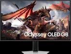 Samsung Odyssey OLED G8 G80SD 32" (DG802) Zilver z.g.a.n, Computers en Software, Monitoren, Gaming, Ingebouwde speakers, Ophalen of Verzenden
