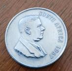 Zeldzaam: 1 Rand 1967 Herdenkingmunt Dr.Hendrik Verwoerd, Ophalen of Verzenden, Zuid-Afrika, Losse munt