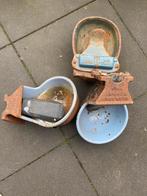Drinkbakken dieren, Tuin en Terras, Tuinwanddecoratie, Verzenden, Gebruikt