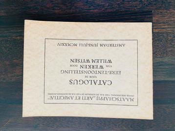 Willem Witsen Catalogus - Eeretentoonstelling 1964 beschikbaar voor biedingen