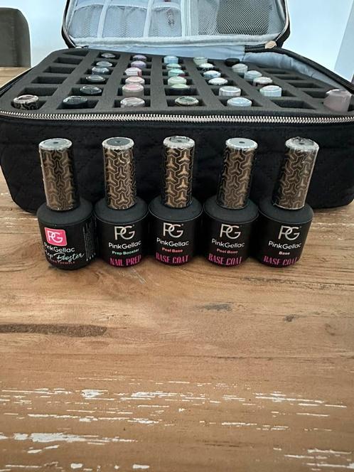 Pink gellac, Sieraden, Tassen en Uiterlijk, Uiterlijk | Cosmetica en Make-up, Zo goed als nieuw, Handen en Nagels, Ophalen of Verzenden
