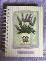 “Lavendel” spiral gelinieerd notitieboekje 60 pagina's, Ophalen of Verzenden, Nieuw, A5