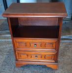 Eiken bezetkastje met 2 laden, Ophalen, Minder dan 50 cm, 50 tot 100 cm, 50 tot 75 cm