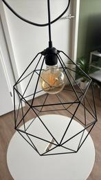 Hanglamp incl nieuwe lamp, warm licht., Huis en Inrichting, Lampen | Lampenkappen, Ophalen of Verzenden, Zo goed als nieuw, Rond