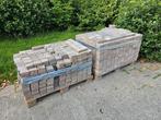 Gratis af te halen klinkers 10x10cm 35m2, Tuin en Terras, Ophalen, Gebruikt, Klinkers, 10 m² of meer