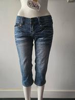 Promod capri spijkerbroek maat S/36, Kleding | Dames, Spijkerbroeken en Jeans, Blauw, Zo goed als nieuw, W28 - W29 (confectie 36)