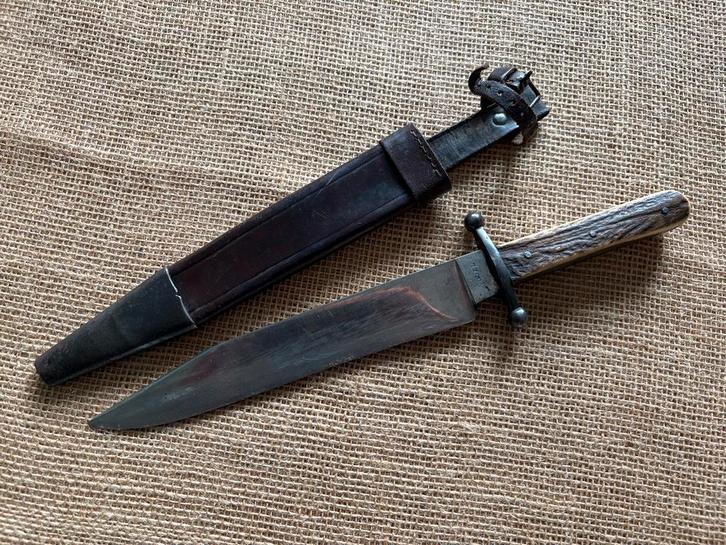 WO1 WW1 1900-1920 Duits bowiemes dolk geen bajonet, Verzamelen, Militaria | Algemeen, Landmacht, Mes of Dolk, Duitsland, Ophalen of Verzenden