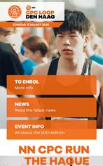 CPC Half marathon ticket, Eén persoon, Maart