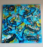 Abstract Expressionism Action Painting (1x1m), Ophalen